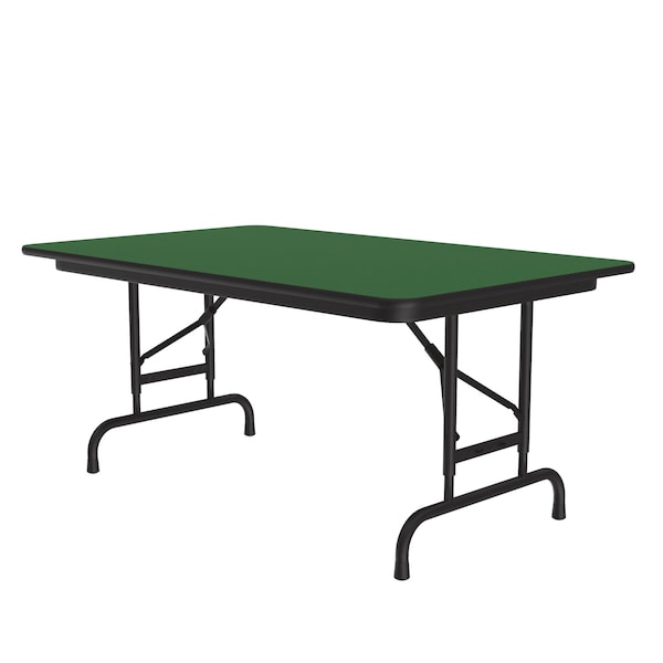 CFA Adjustable HPL Folding Tables 30x48 Green